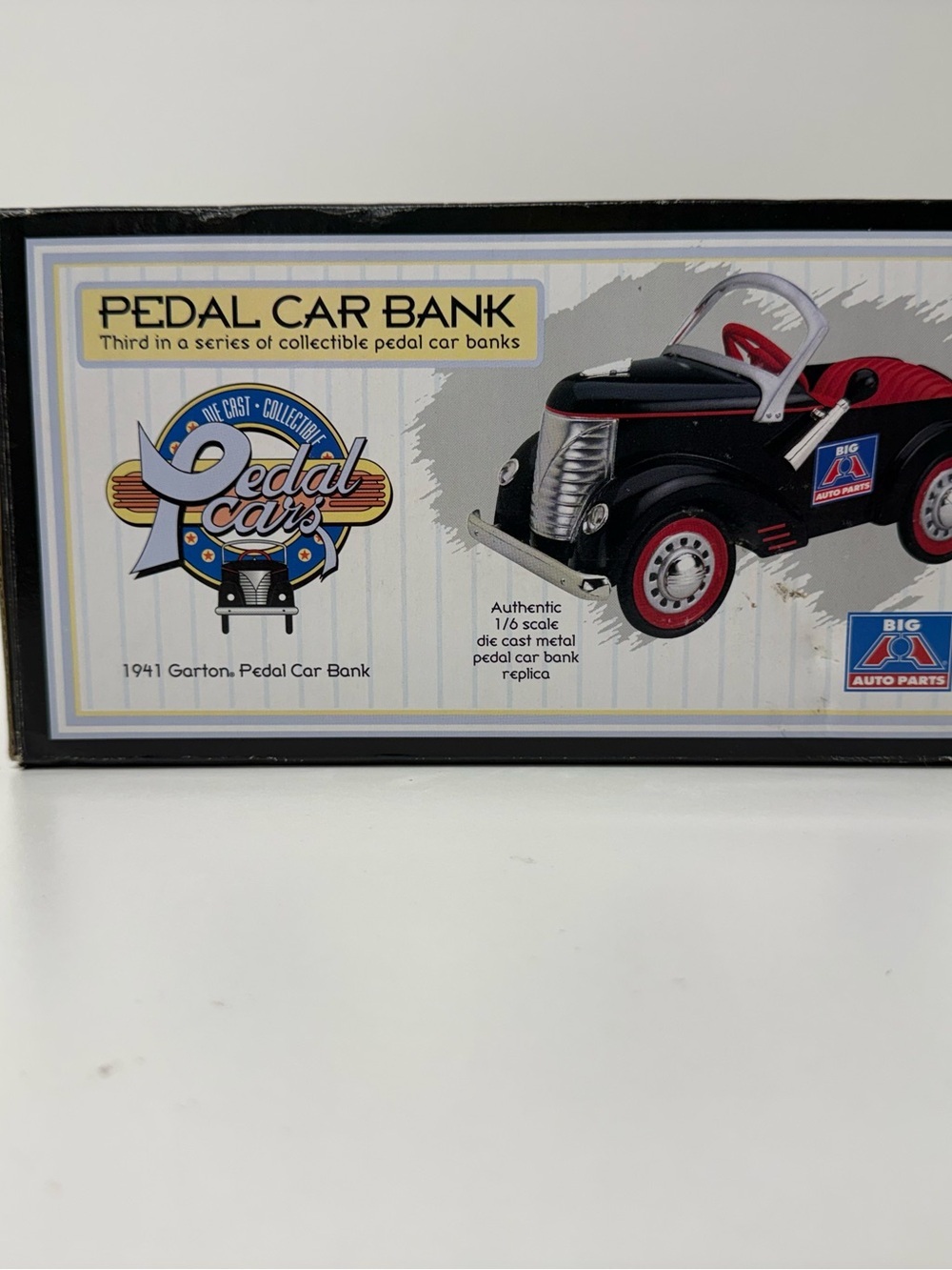 Vintage 1997 Crown premiums big auto parts 1:6 scale pedal car